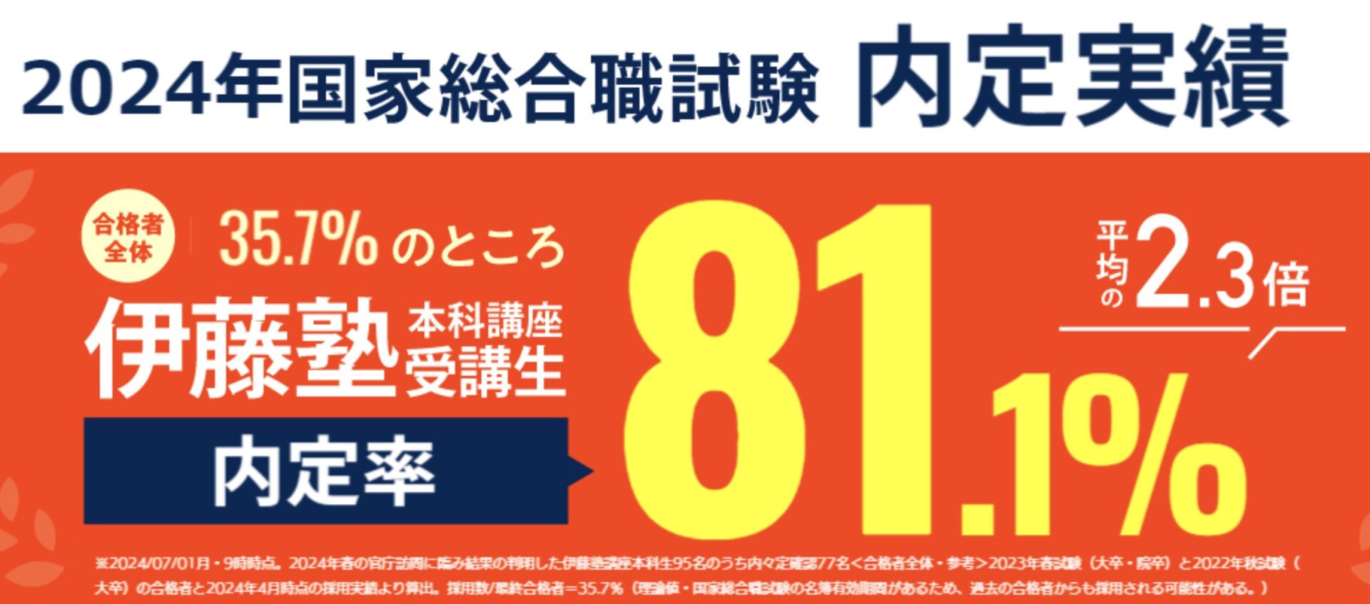 伊藤塾 国家総合職 内定実績