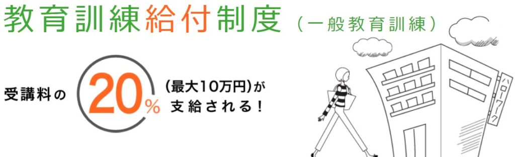 ユーキャン　教育訓練給付金制度　画像