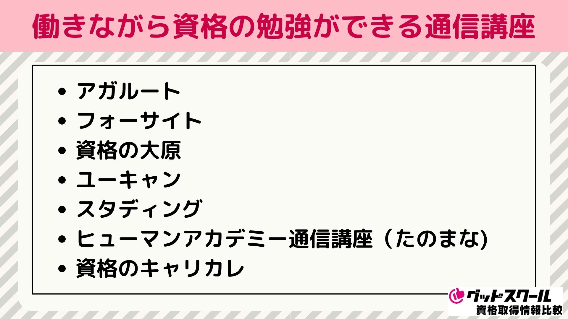 働きながら資格の勉強ができる通信講座