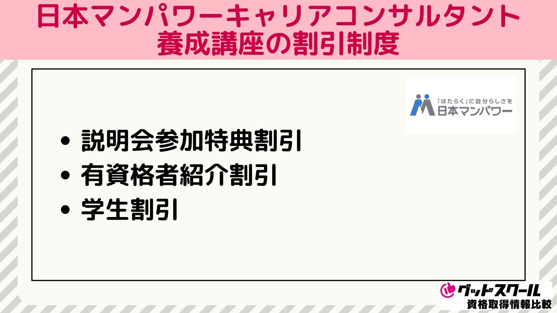 日本マンパワー キャリアコンサルタント 割引