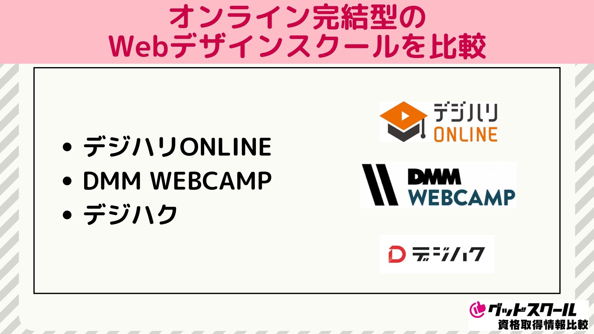 オンライン完結型のWebデザインスクールを比較