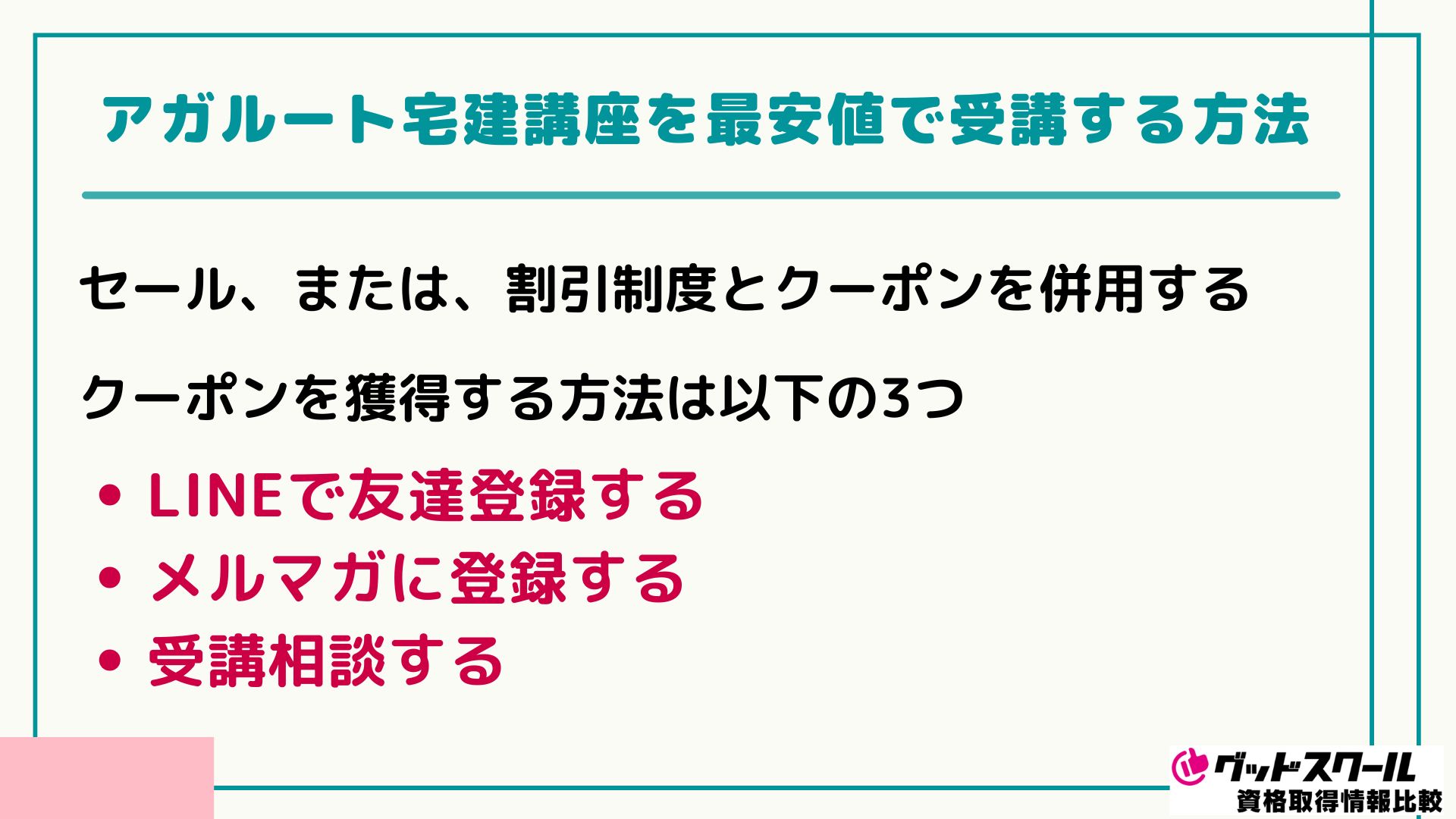 アガルート 宅建 最安値
