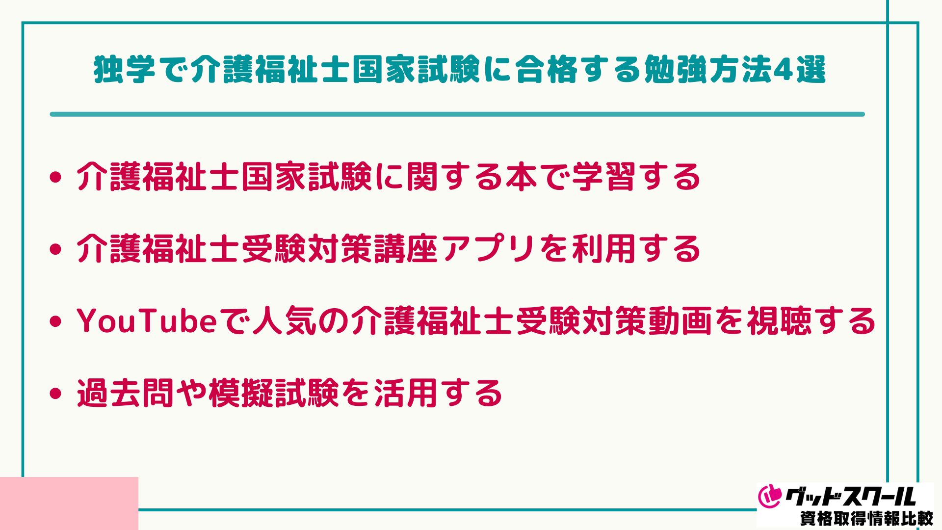 アガルート 介護福祉士 独学