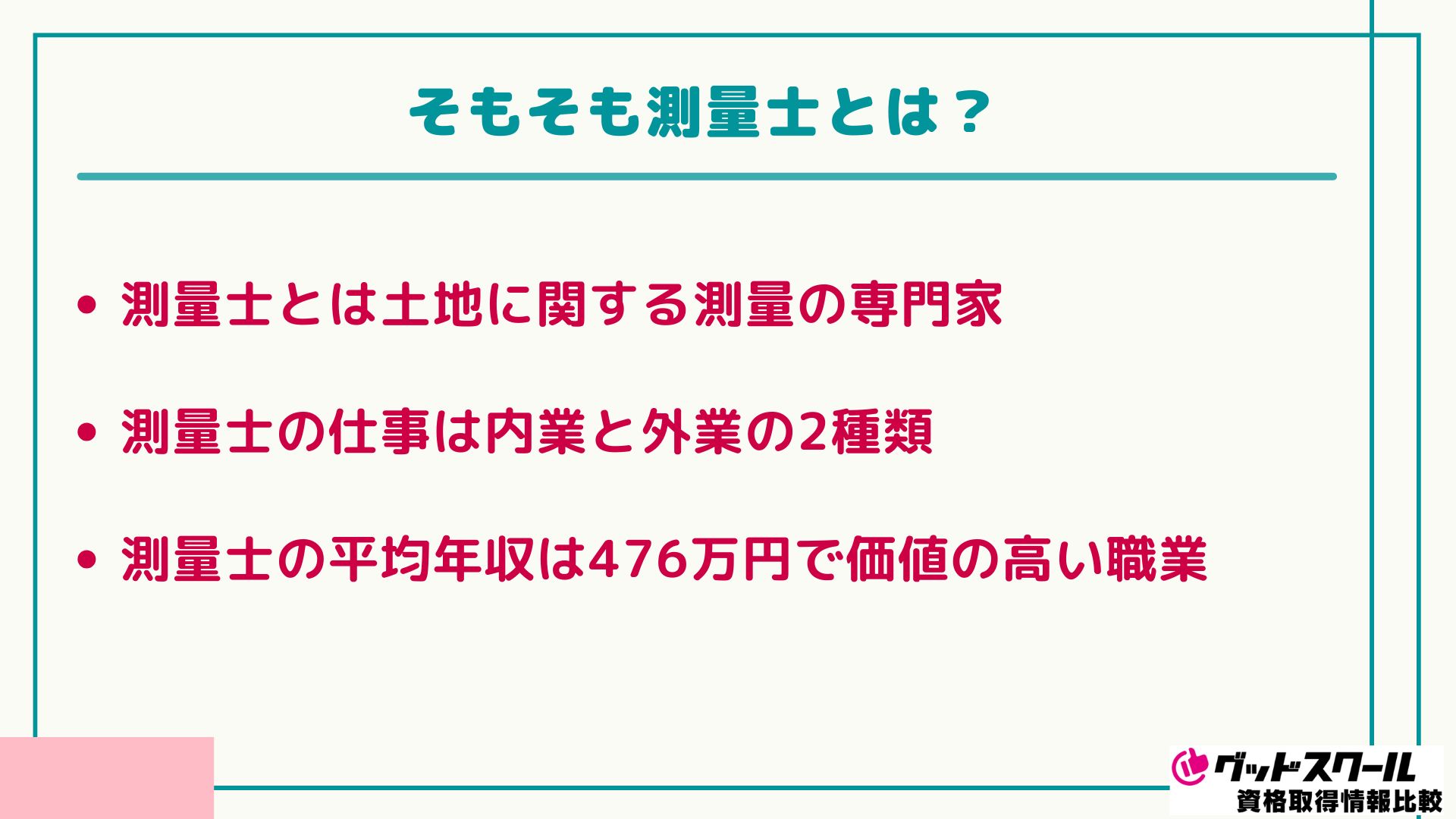 アガルート 測量士とは