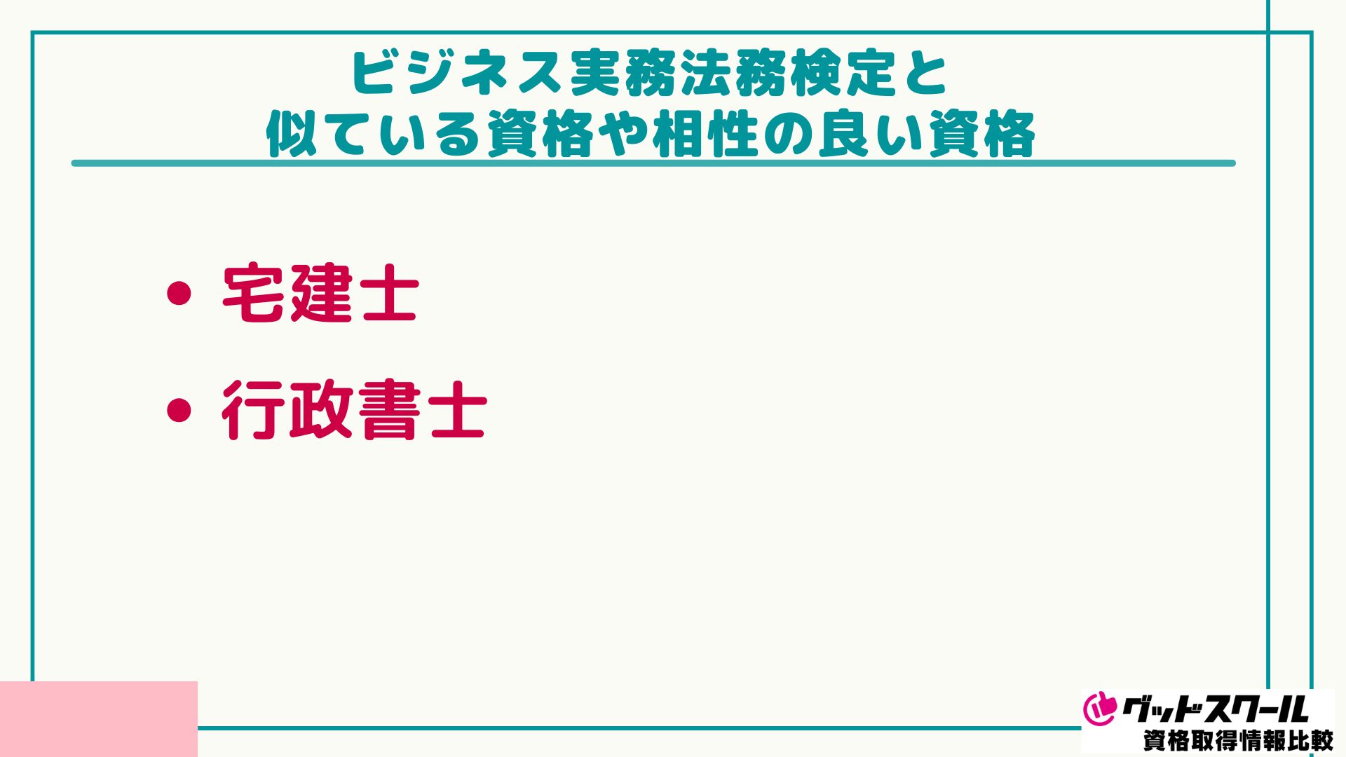 ビジネス実務法務検定 相性
