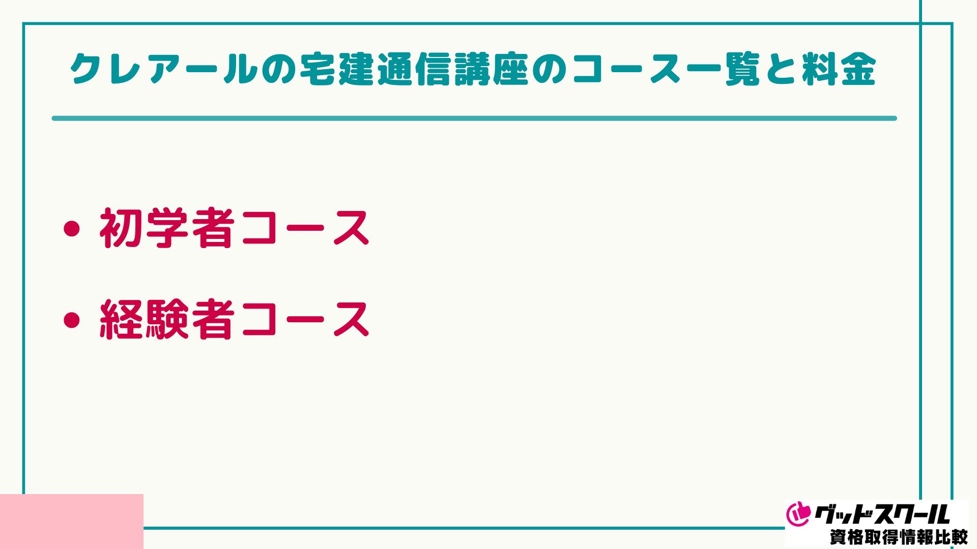 クレアール 宅建士 コース
