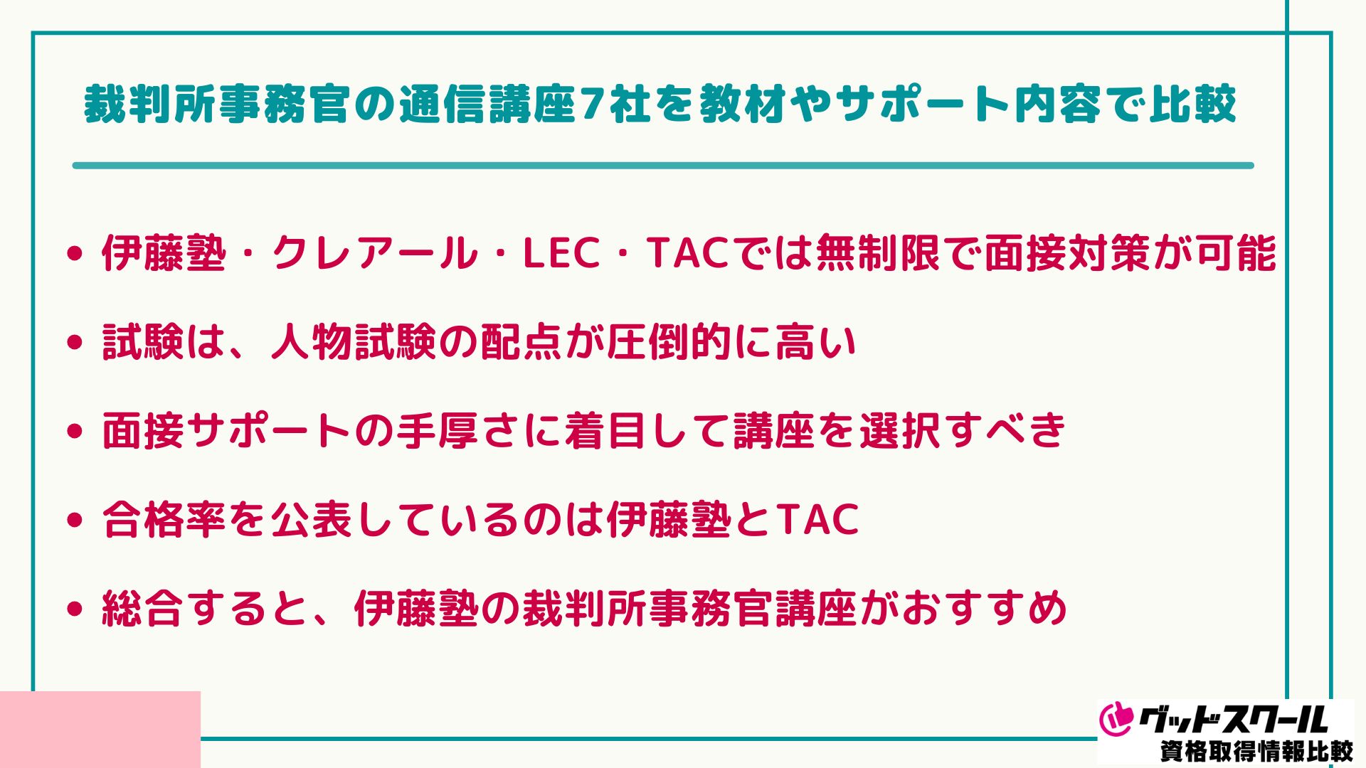 裁判所事務官 サポート内容 比較