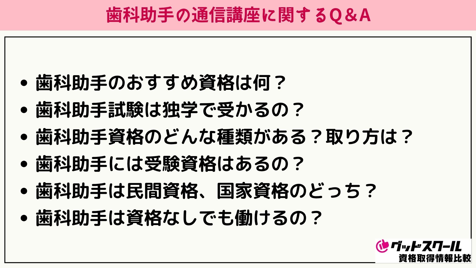 歯科助手 おすすめ Q&A