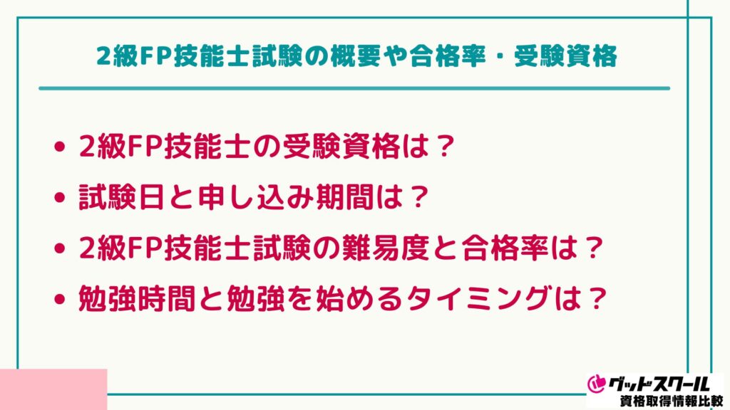 2級FP技能士 合格率