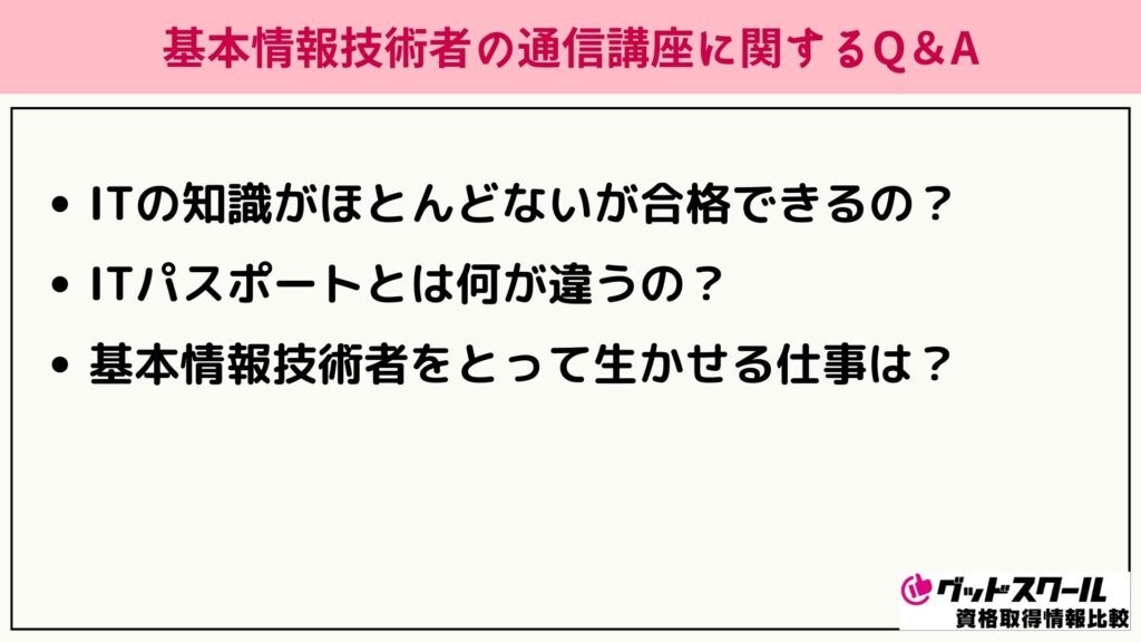 基本情報技術者 Q&A