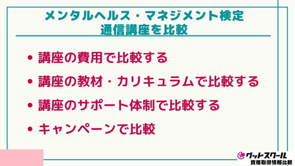 メンタルヘルス・マネジメント 比較