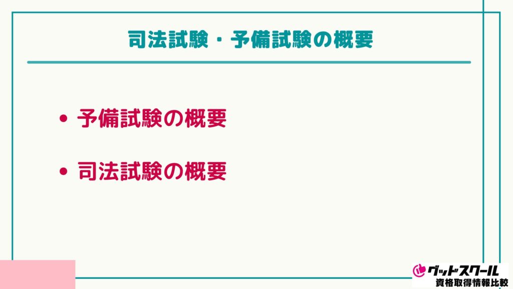 資格スクエア 司法試験 概要