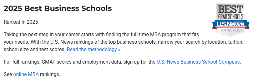 us best business schools 2025